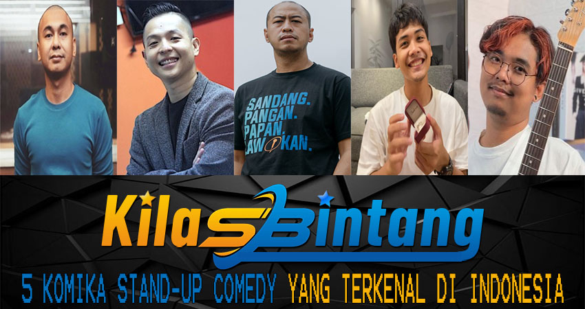 5 Komika Stand-up Comedy yang Terkenal di Indonesia